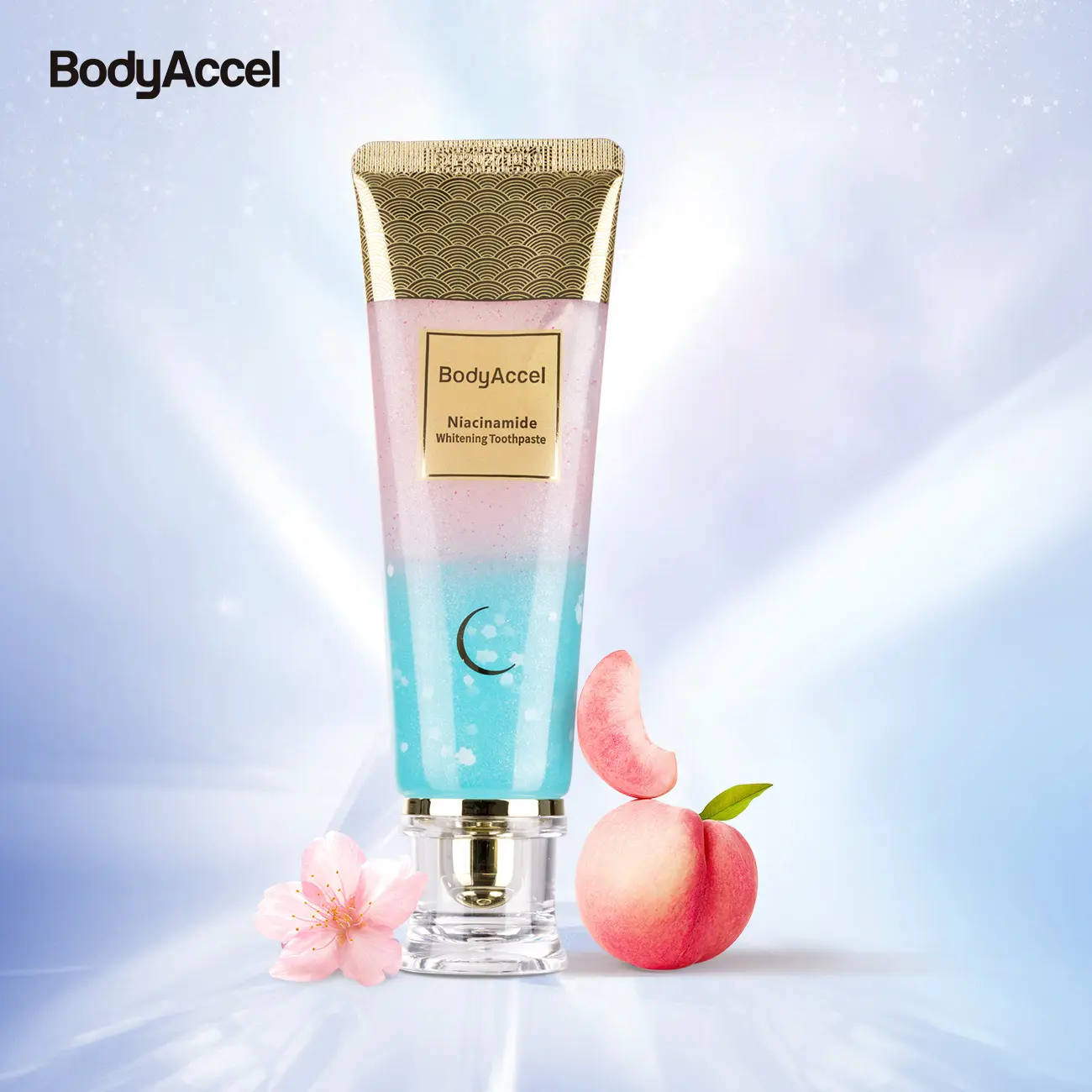 【BodyAccel】 【Triple Whitening】Niacinamide Fresh Breath Whitening Toothpaste -MAX