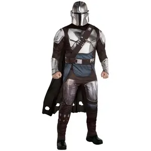 Men's Mandalorian Season 2 Costume with Mask - Adult Halloween Outfit