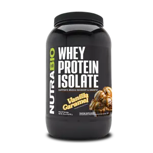 NutraBio Whey Protein Isolate 2lb
