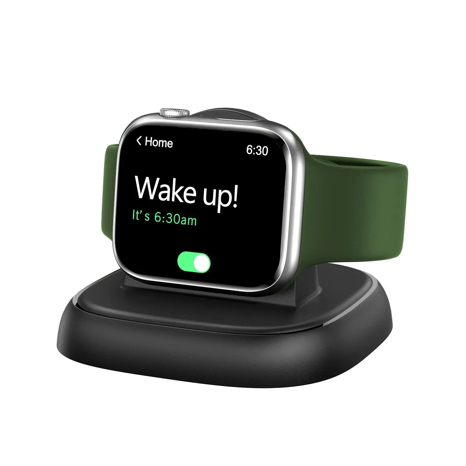 Charger Stand for  Watch, Portable Watch Charger for iWatch with USB C , ,  Station for iWatch Series 11/10/9/8/7/6/Ultra/5/4/3/2/SE, Black
