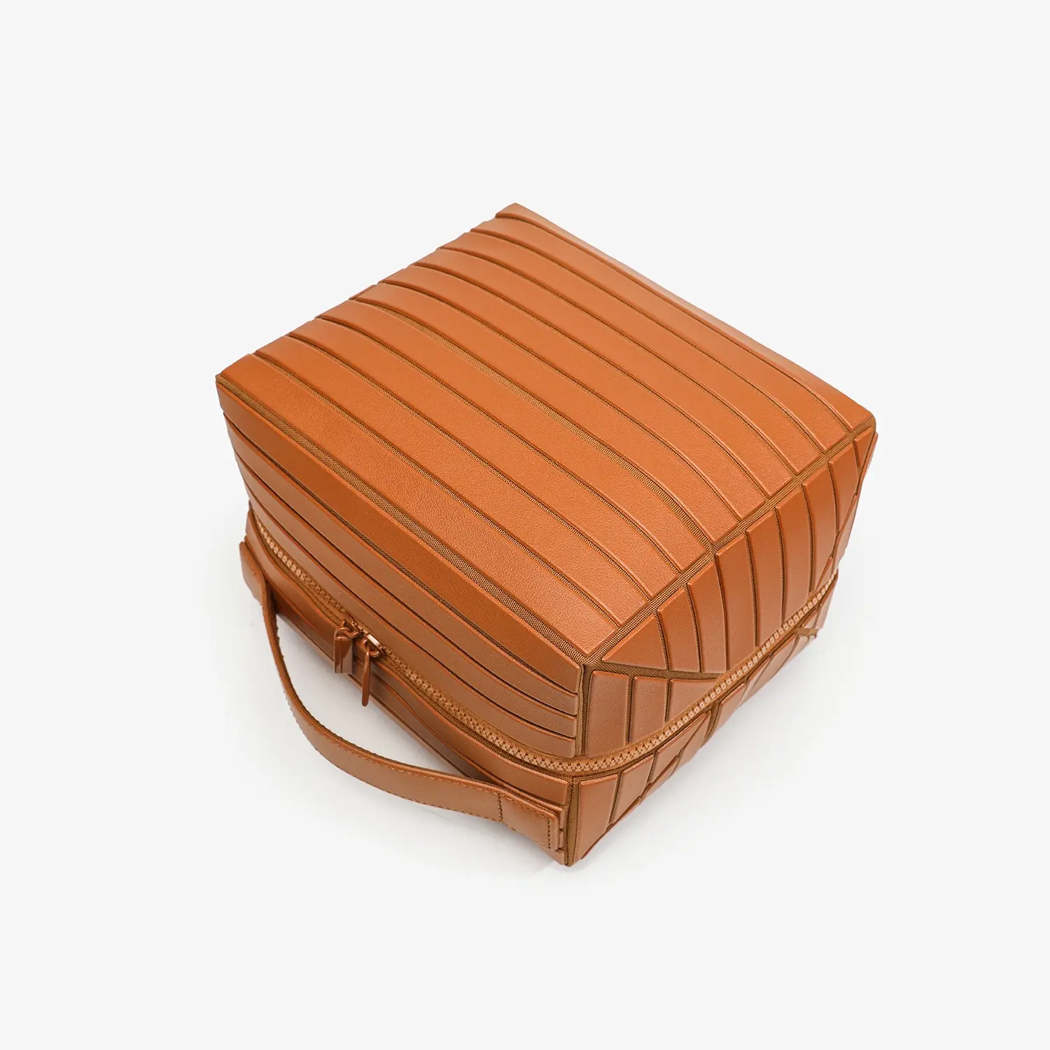 Large Capacity Portable Cosmetic Organizer with Multiple Compartments for Travel