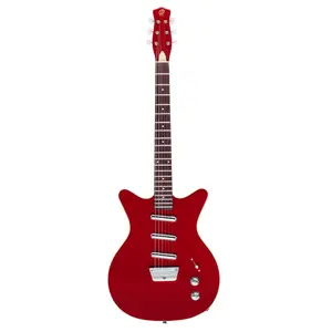 Danelectro '59 Triple Divine Electric Guitar Red