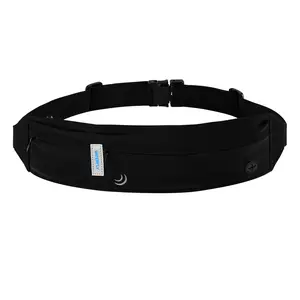 WATERFLY Slim Running Belt Fanny Pack for Women Men Phone Holder Runners Pouch Waist Belt for Workout Jogging Multifunctional Sports Bag water-resistant Outdoor Gear
