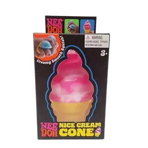 Nice Cream Cone Squishy – Ice Cream Fidget Toy, Stress Relief Sensory Play