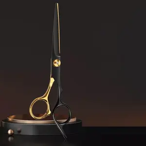 Stainless Steel Hair Scissors, Professional Salon & Home Use, Hair Styling Tools, Suitable for Sparse & Textured Hairstyles, Heatless Styling Tools