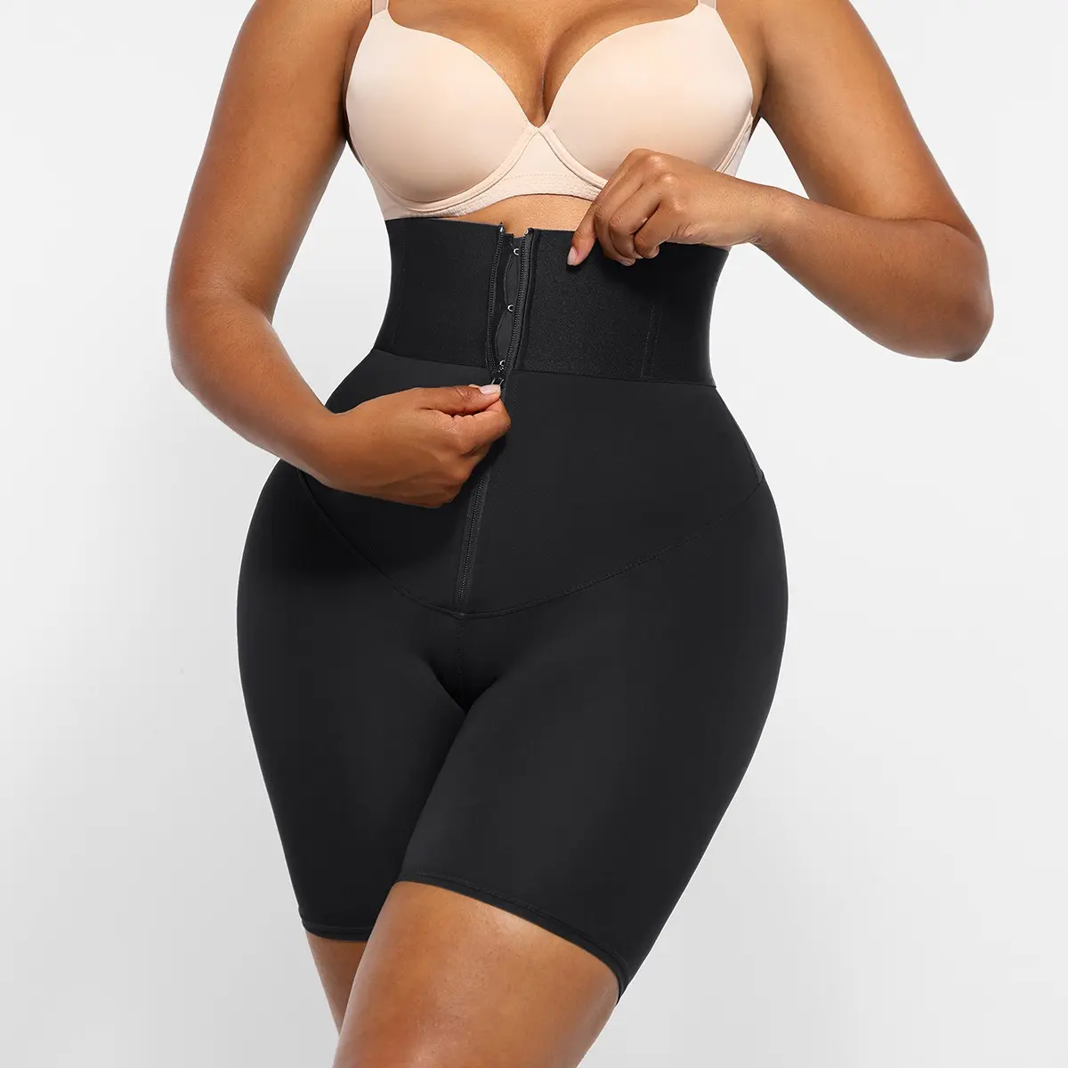 Workout Shaping Shorts-Black