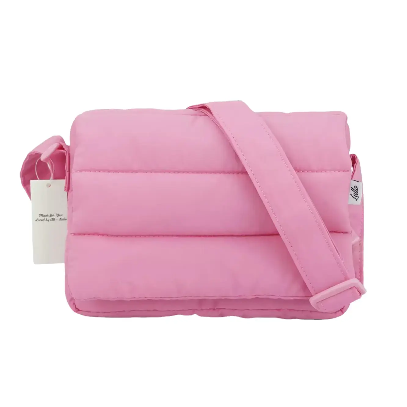 Lullo Trendy Puffer Crossbody Bag for Women Lightweight Durable & Stylish Shoulder Bag for Everyday