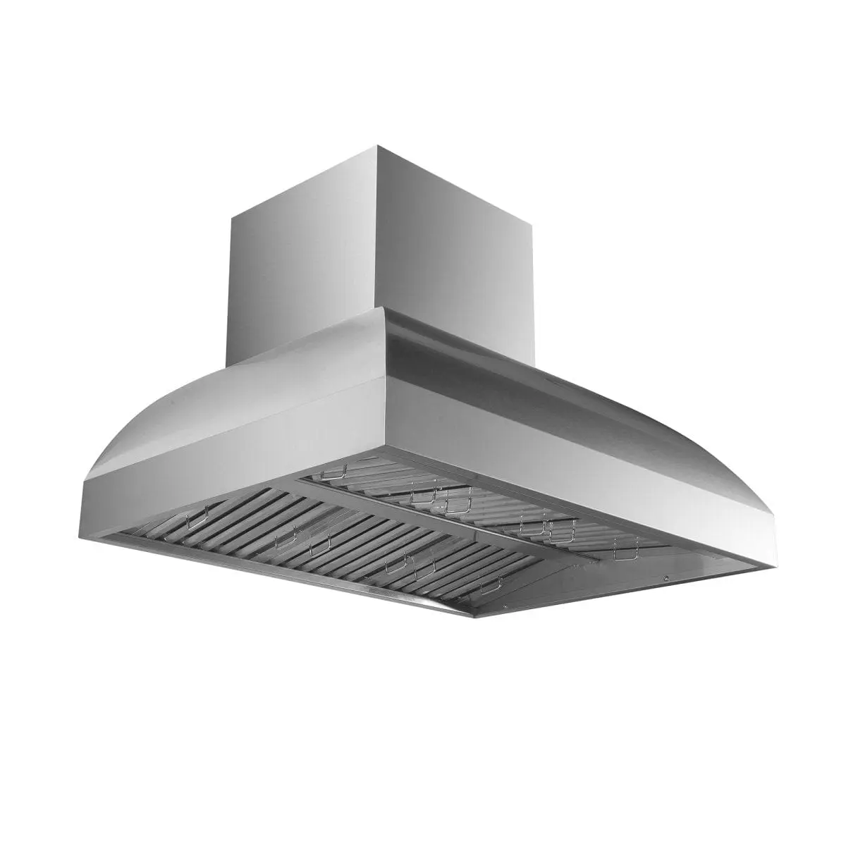 Wall Mounted Range hood, Ducted, 2000 CFM, Thick 304 Stainless Steel | PLGW WC BBQ Pro