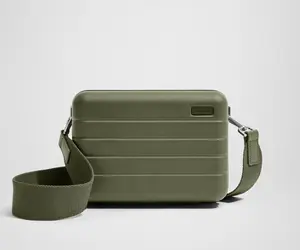 The Mini Crossbody in Olive Green