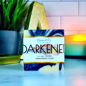 Darkened Handmade Shea Butter Soap