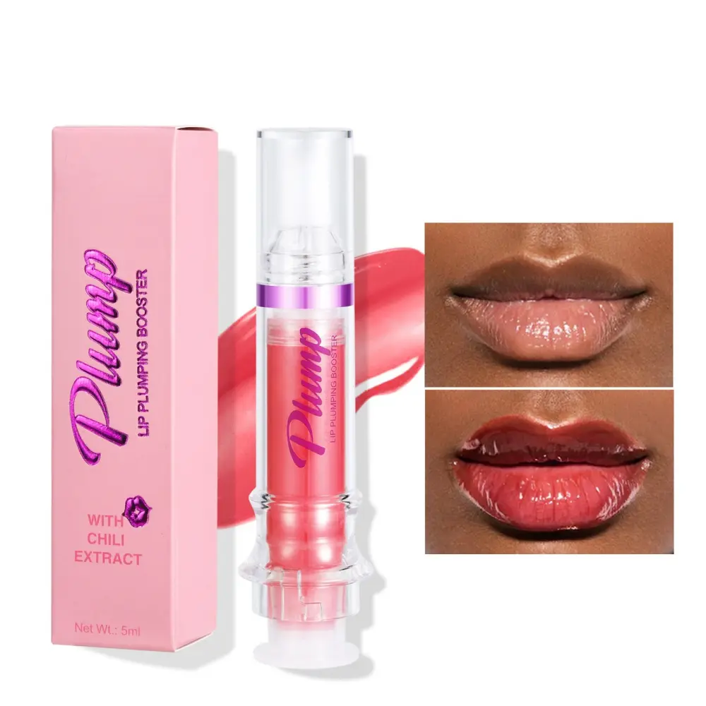 Lasting Juicy Lip Plumper Gloss | 12H Plump & Shine with Voluminous Gloss | Non-Sticky Hydrating Formula | Waterproof Glossy Stain for Full Lips