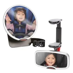 Diono Baby Car Mirror 2 Pack – Rear Facing Infant Car Seat Mirrors, Shatterproof & Crash Tested