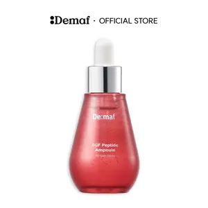 [De:maf Official] EGF Peptide Ampoule 1.86 fl. oz. (55ml) | Youth-Enhancing Hydration | Firming & Anti-Aging  | Fast-Penetrating Serums for sensitive skin | Smooth, Silky Radiant Moisture Repair Restore