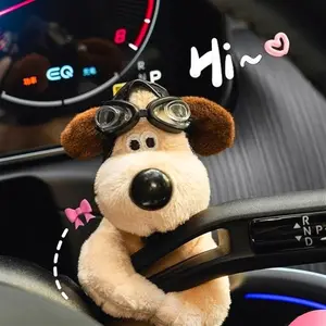 Car interior ornaments, dashboard decorations, gear lever ornaments, dolls, pendants, pilot dolls, dog turn signal wiper dolls, Car Trinkets, Car Accessory, Car Interior Decorative