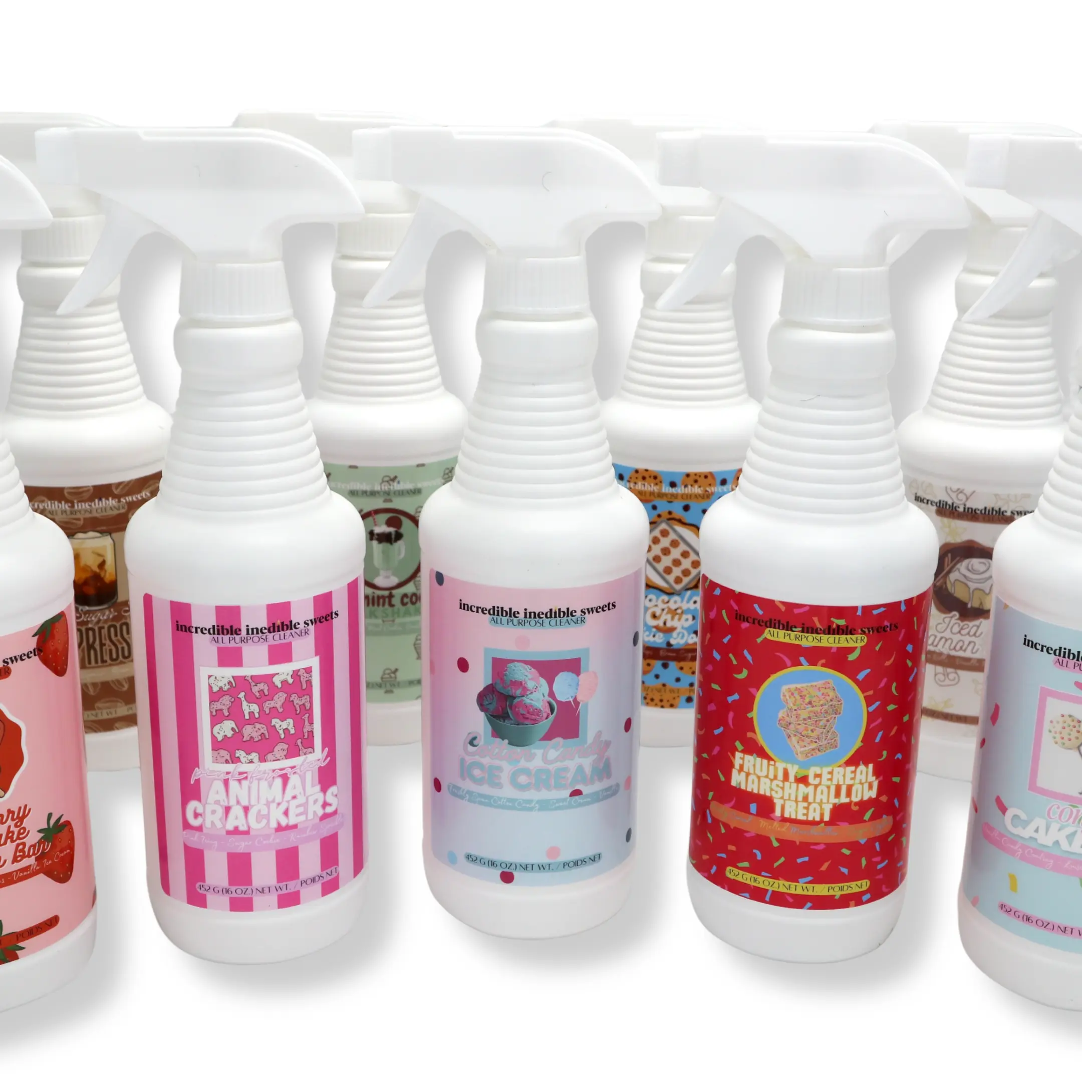 All Purpose Cleaner - 16 Oz. - Richly Scented Decadent Dessert Themed Household All Purpose Cleaner with All Natural, Non-Toxic Cleaning Ingredients by incredible inedible sweets - Safe for all non porous surfaces
