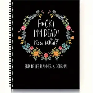 Life End Planning Organizer, Emergency Notebook, Final Arrangement Guide, Personal Wishes & Business Affairs Planner, Paper Material