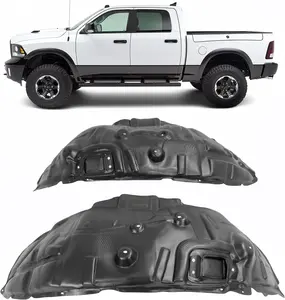 Front Fender Liner Inner Panel Compatible with 2009-2024 Dodge Ram 1500 Classic Replace for CH1249152 CH1248152 68110686AE 68110687AE Wheel Liner Splash Shields Guard Driver + Passenger Side