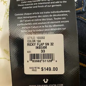 True Religion Ricky Flap Jeans