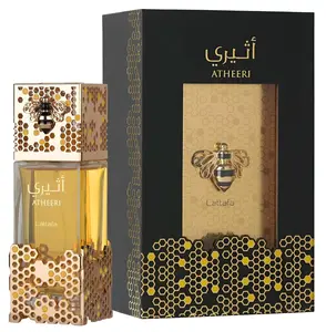Lattafa Atheeri for Unisex Eau de Parfum Spray, 3.4 Ounce