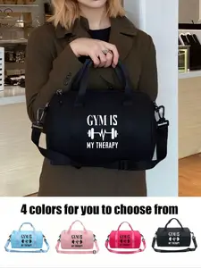 Adjustable Gym Bag, Outdoor Fitness Bag, Workout Sport Bags with Durable Fabric Design Perfect for Fitness & Daily Use, Multiple Color Options Available