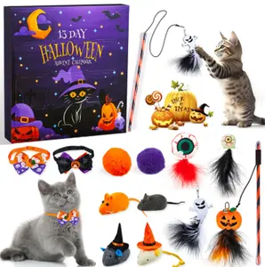 13-Day Halloween Cat Toys Advent Countdown Calendar