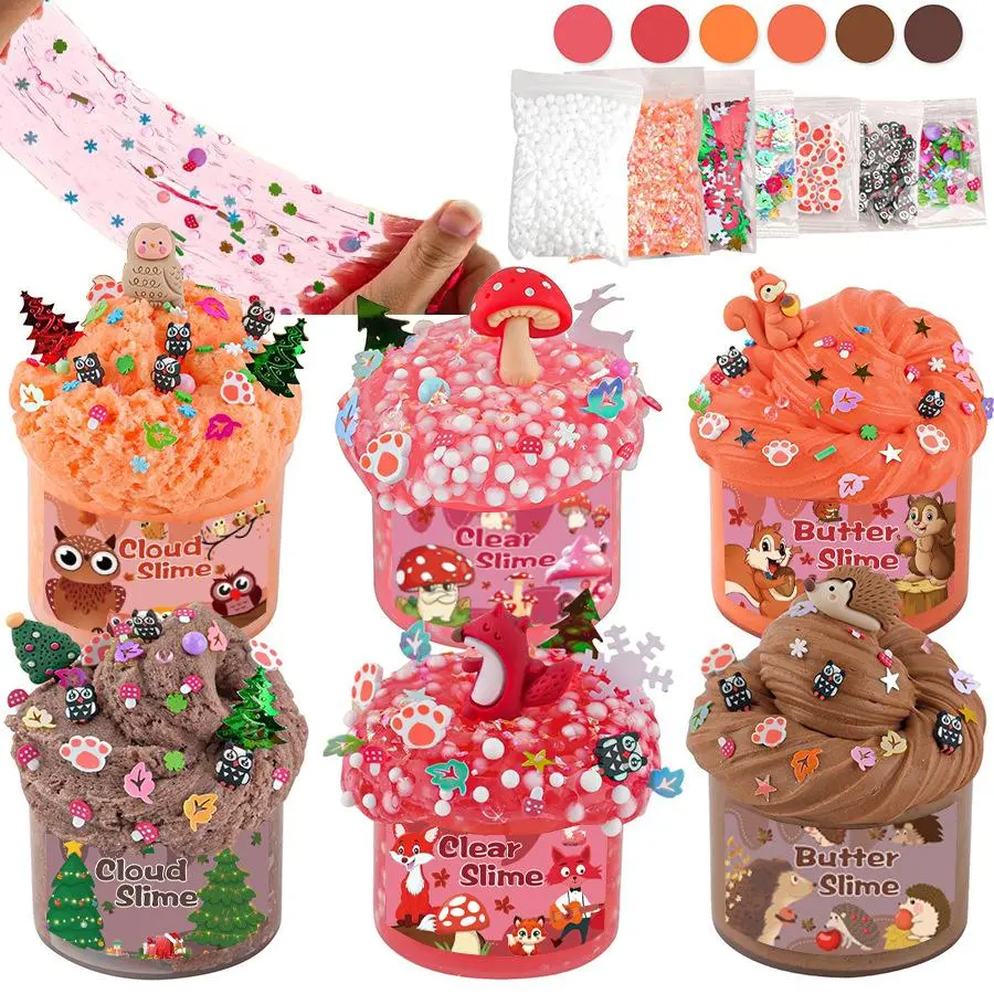 6 Colors Squirrel 70 ml