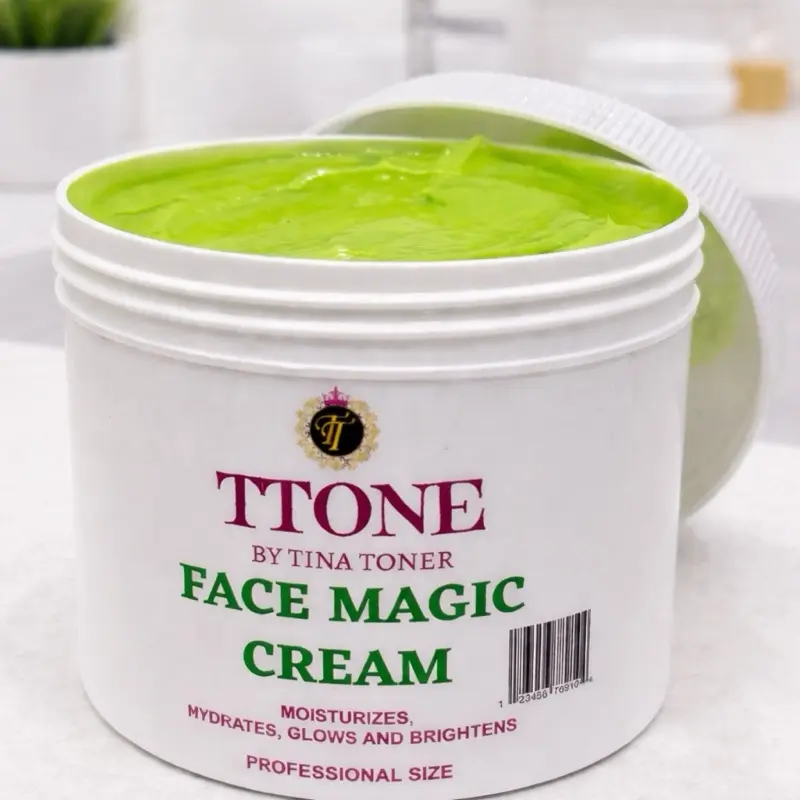Wholesaler TINA TONER FACE MAGIC CREAM {1 Liter 32 oz ) Wholesaler TINA TONER FACE MAGIC CREAM {1 Liter 32 oz )