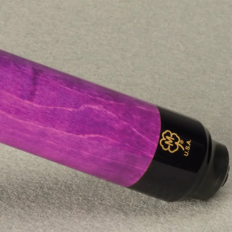 McDermott Cues GS Series Exotic Wood Billiard & Snooker Cue - Purple-Pink Stain, Customizable, Lifetime Maintenance Plan