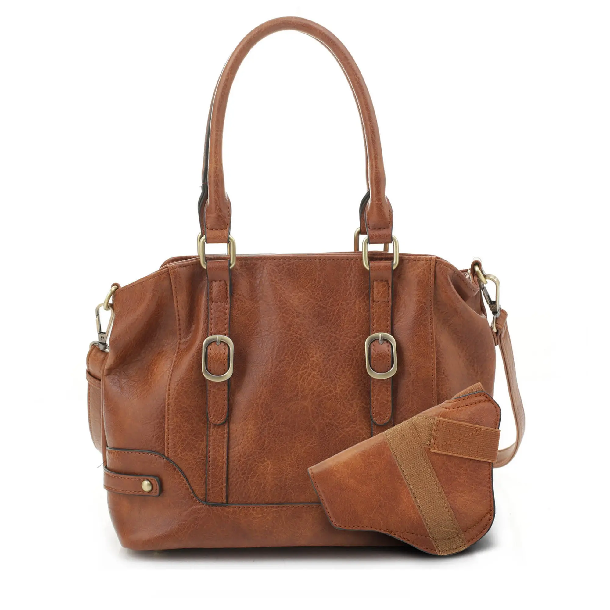 Elena CCW Lock and Key Satchel