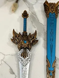 Metallic blue Ritual Athame / Dagger Black, steel  ritual dagger