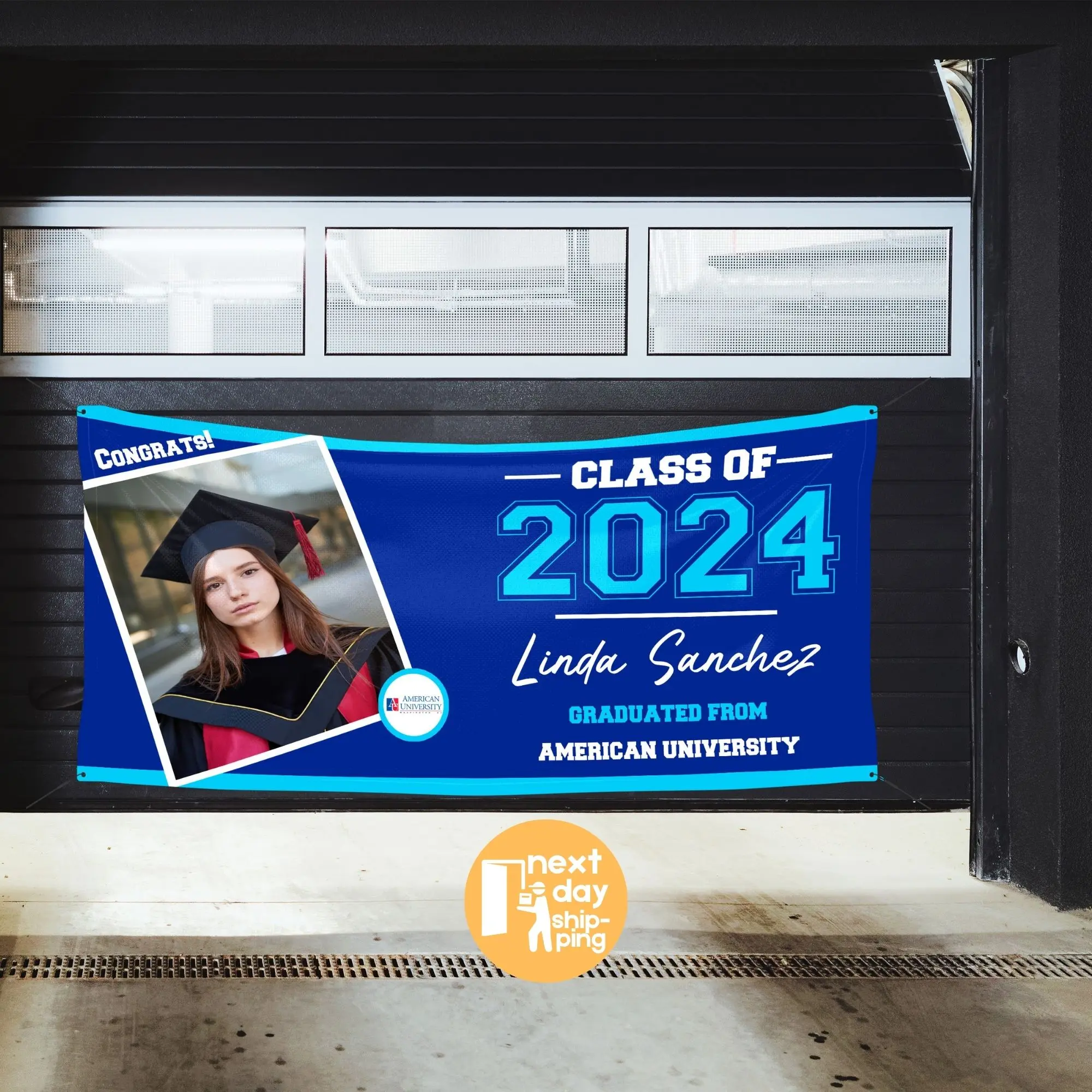 Graduation Banner, Graduation Announcement, Graduation Gift, Graduation Party Decorations, Custom Banner, Class of 2024, Personalized, Graduation Celebration Sign, Senior Class of 2025