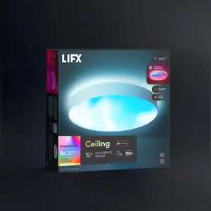 LIFX SuperColor 15" Ceiling White Trim - 2850 Lumens