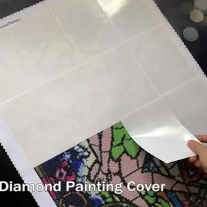 Diamond Arts Colorful Painting Release Paper, 20pcs Diamond Art Paper, Double-Sided Non-Stick Replacement Cover Sheets, 5D Diamond Arts Painting Accessories, Diamond Art Tools