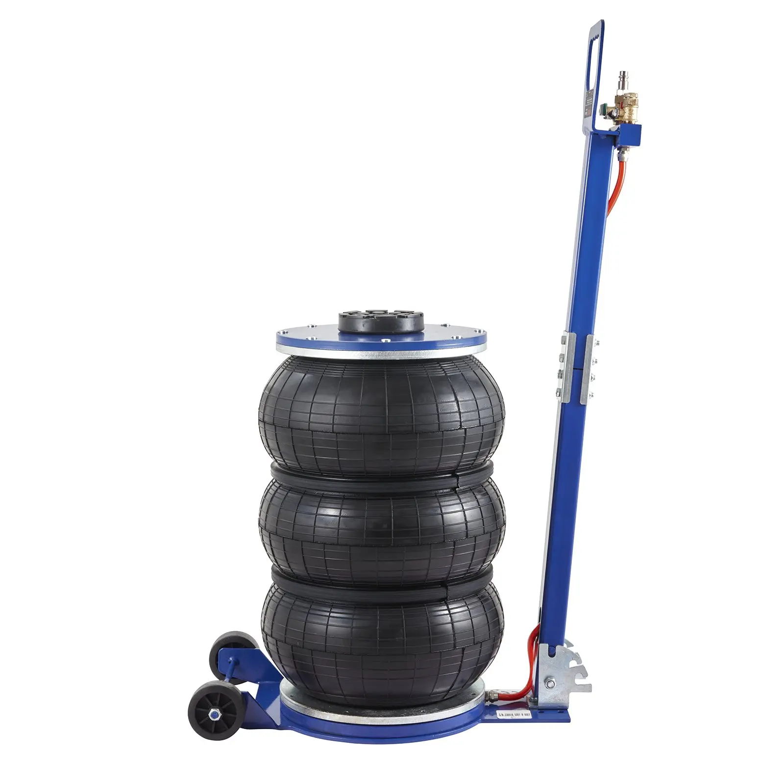 【summerfinds】VEVOR Air Bag Jack, triple bag air jack for fast lifting, 3 Ton/6613 lbs Pneumatic Airbag Jack with 17.7 In Lift, 1-6 Second Fast Lifting & Steel Pipes for Car, SUV, Pickup Truck Repair