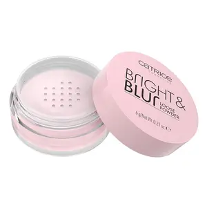 Catrice Bright & Blur Loose Powder | Lightweight, Instant Blur, Soft Matte Finish | Vegan & Cruelty Free (010 | Soft Pink)