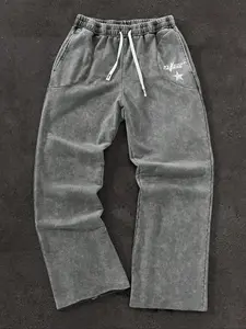 Vintage High-Quality Men's Casual Travel Pants, Drawstring Waist Design, Perfect for Commuting and Everyday Wear, Ideal Gift for Men, Casual Streetwear Pants