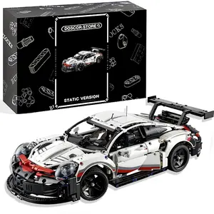 Technic Race Car Model Building Kit, Advanced Replica, Exclusive Collectible Set, Gift for Kids, Boys & Girls