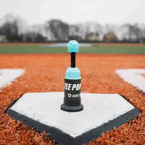 Mini Tee Popper - Portable Baseball Hitting Training Aid, Perfect for Solo Drills