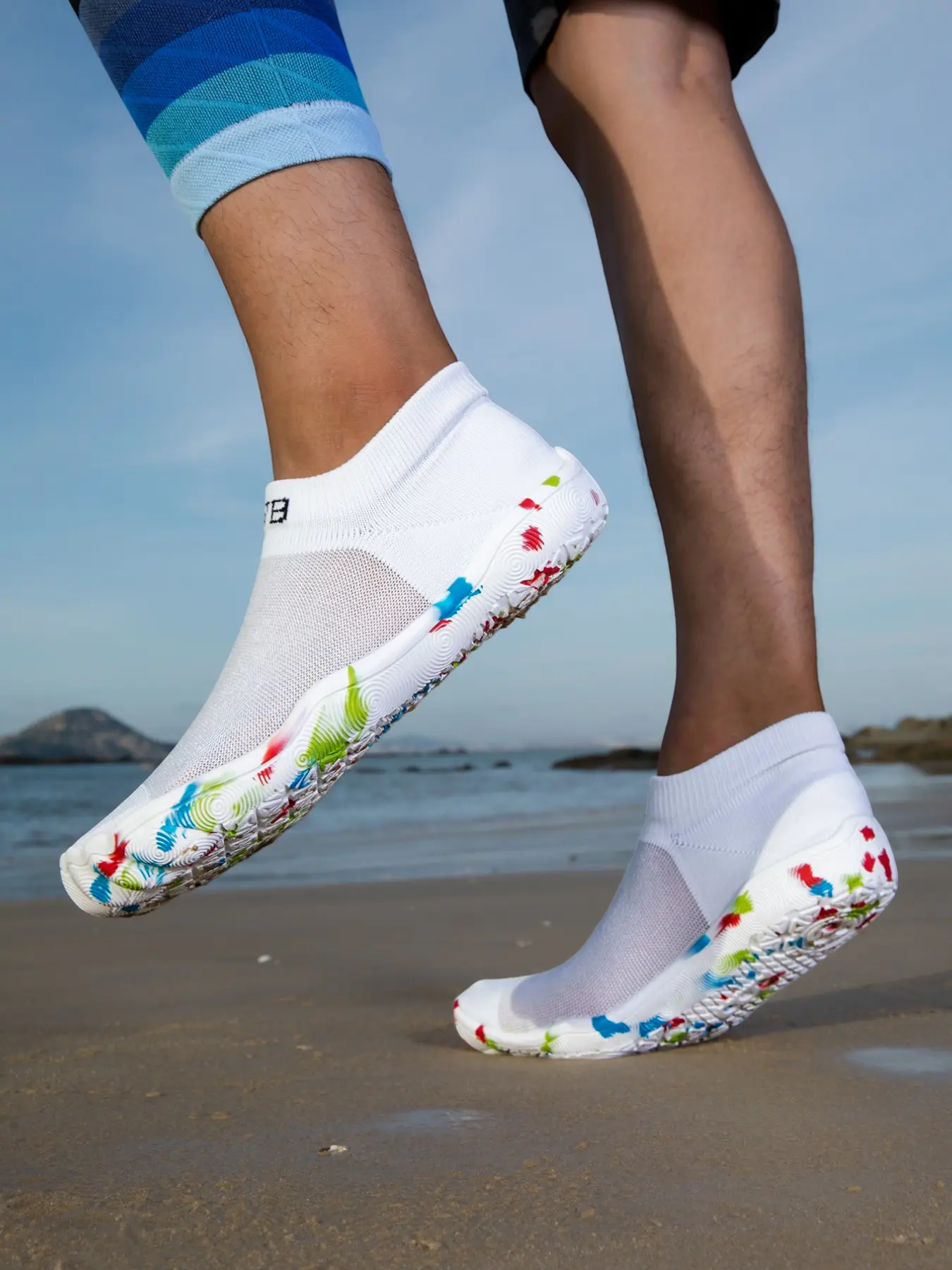 Men's Swimming Shoes, Hiking Boots, Water Shoes, Shoes for Water, Water Sports Shoes, Camp Shoes, Driving Shoes, Outdoor River Play, Eva Sole, Breathable Fabric, Lightweight Swim Shoes, Water Sports Footwear
