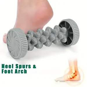 Foot Massager Roller for Plantar Fasciitis Relief, Portable, Deep Tissue Muscle Massage, Foot Arch and Heel Pain, Reflexology Tool