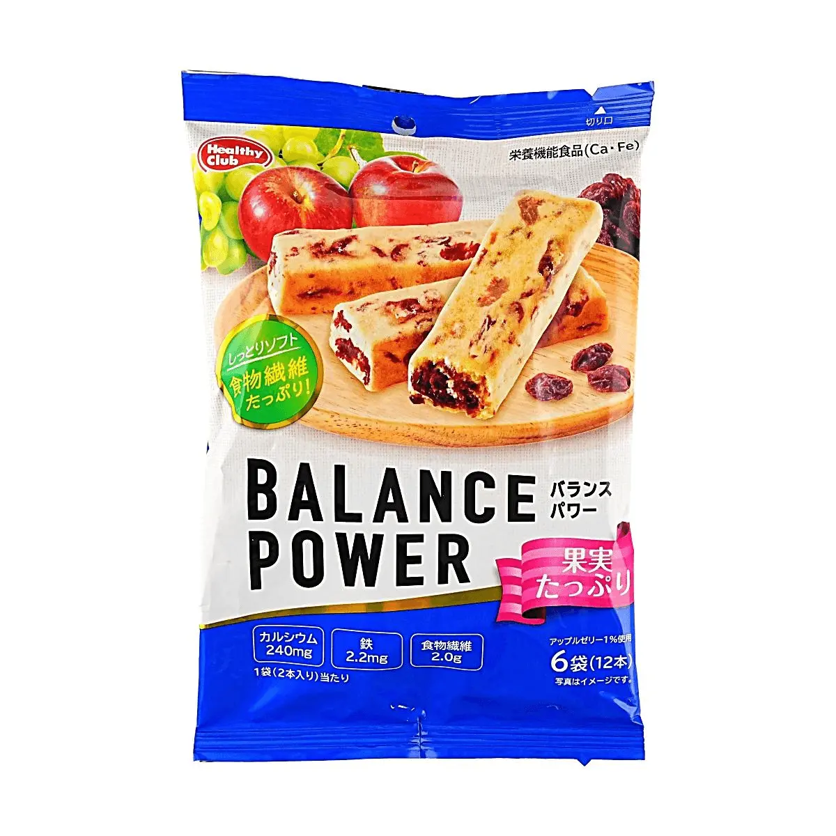 HAMADA Balance Power Fruit Flavor Energy Bar 127.2g - Japanese Nutritional Snack for Balanced Energy Boost