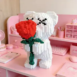 Animal Series Puzzle Home Decor, Halloween Christmas Gift, Birthday Present, Building Blocks, No Battery Required, Model Xinghao 5520