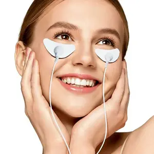 V-shaped Face Wrinkle Removal Facial  EMS Face  Low Frequency Pulse Crescent-shaped Beauty Instrument Remote Control Model Eye Massager female gift