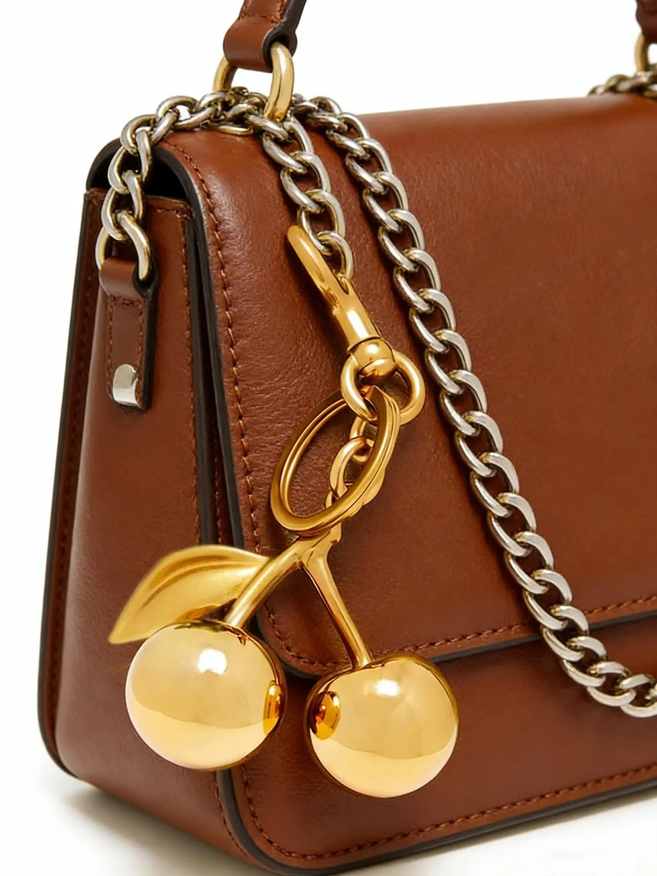 Simulation fruit cherry shaped bag decoration, Bag Charms, Cute bag charms, Stylish Playful Charm, versatile pendant, keychain, can be given to friends