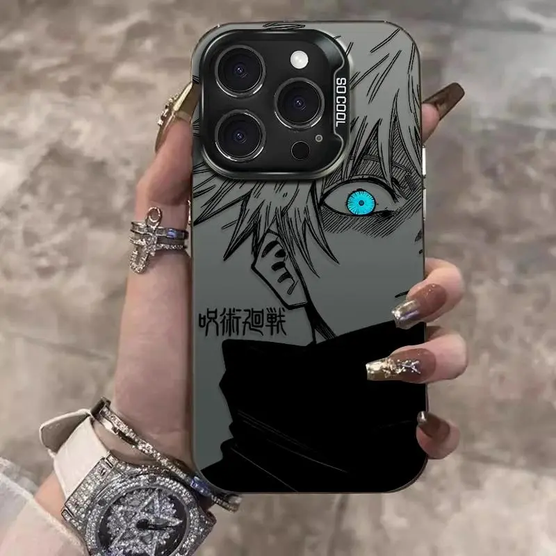 Gojo Anime Phone Case Painting Gojo Iphone Case TikTok Shop