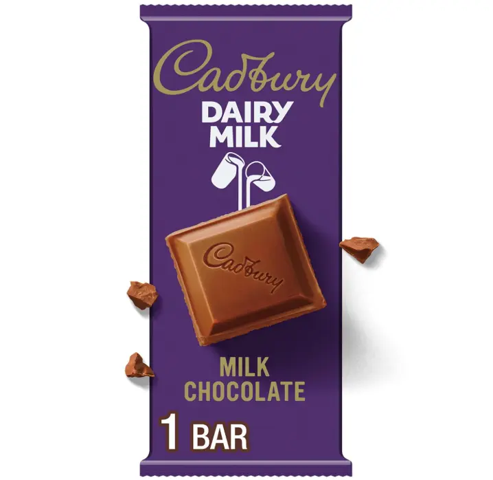 Cadbury, Milk Chocolate Candy Bar, 3.5 Ounce | Imported from the UK, Delicious, Creamy, Rich and Smooth.