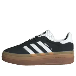 (WMNS) adidas Gazelle 'Bold Black White Gum' IE0876