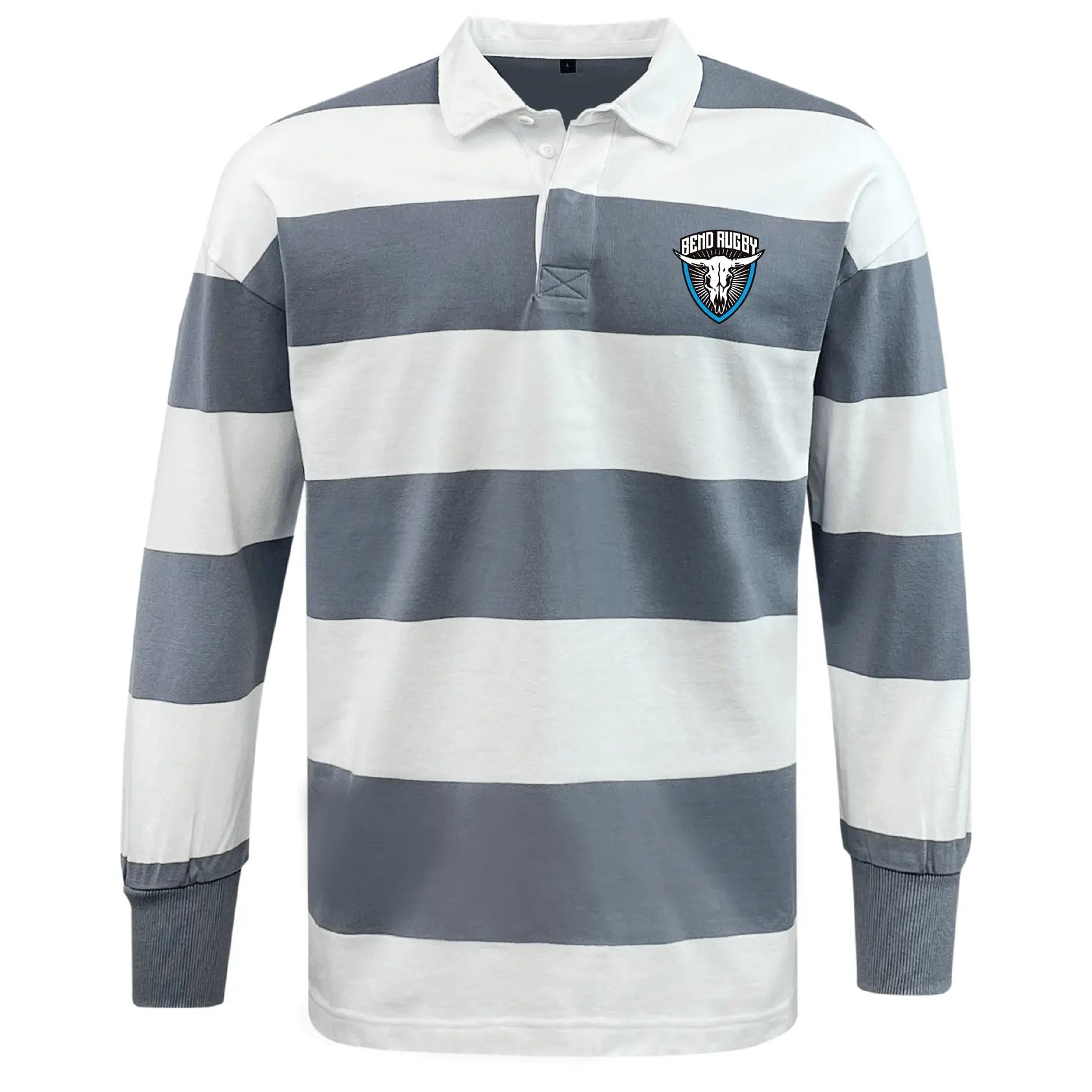 Bend Rugby Classic Long Sleeve Hooped Rugby Jersey