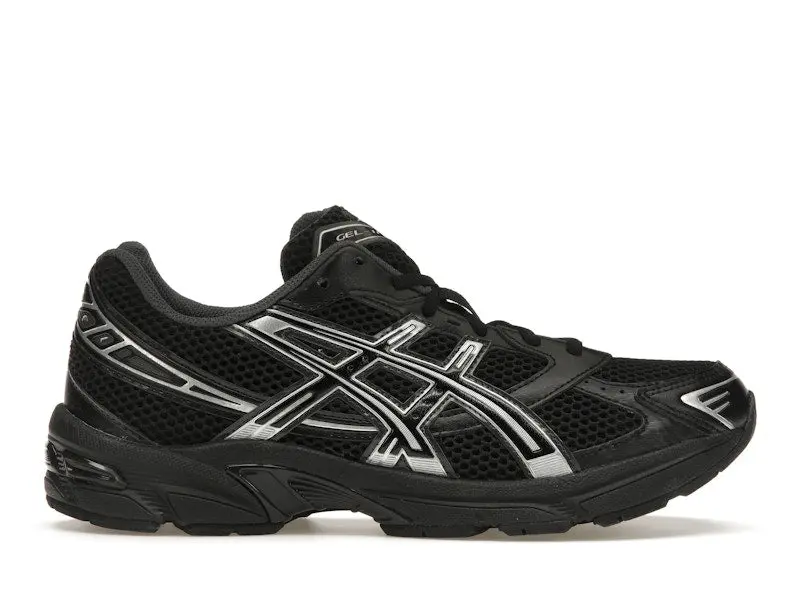 ASICS Gel-1130 Black Pure Silver Men's Daily Casual Fashion Footwear Sneakers Walking Shoes Gym Training Athletic Comfort