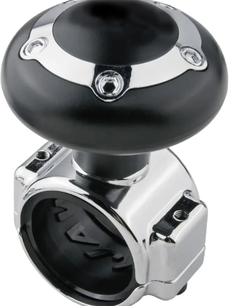 Large Steering Wheel Knob Spinners, Universal Vehicle Steering Wheel Spinners Ball Suicide Knob for Car, Trucks, Tractors, Boat